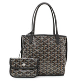Goyard Black Goyardine Reversible Mini Anjou Handbags Goyard