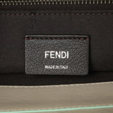 Fendi Grey Vitello Dolce Studded Medium By The Way