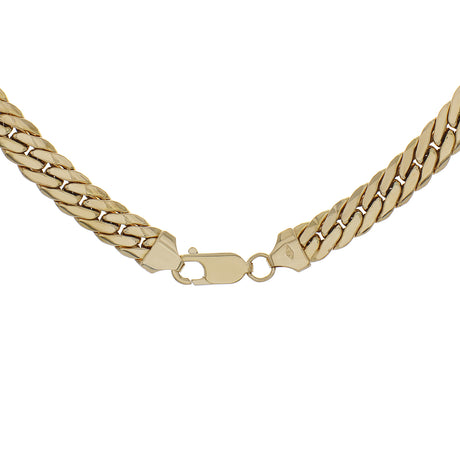 18K Yellow Gold Curb Link Chain