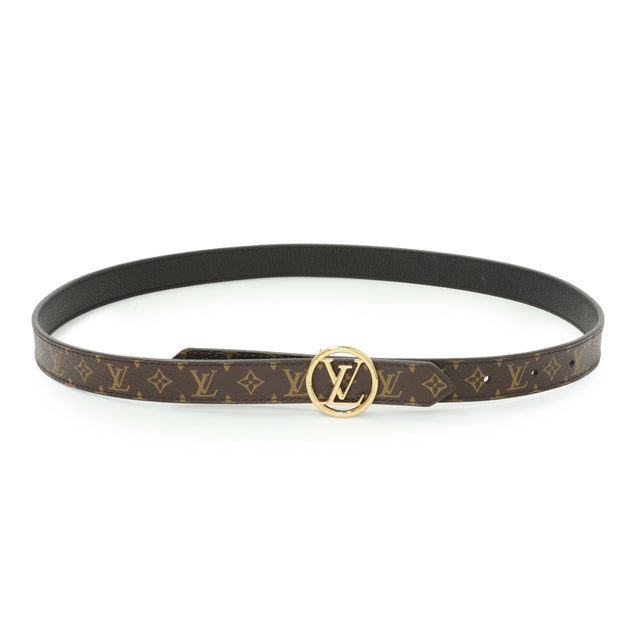 Louis Vuitton Monogram Circle 20MM Reversible Belt Accessories Louis Vuitton