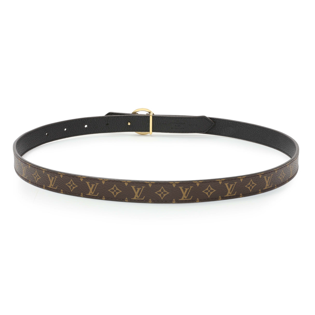 Louis Vuitton Monogram Circle 20MM Reversible Belt Accessories Louis Vuitton