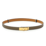 Hermes Etoupe Epsom Kelly Belt Accessories Hermes