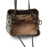 Gucci GG Supreme Monogram Web Small Ophidia Bucket Bag Handbags Gucci