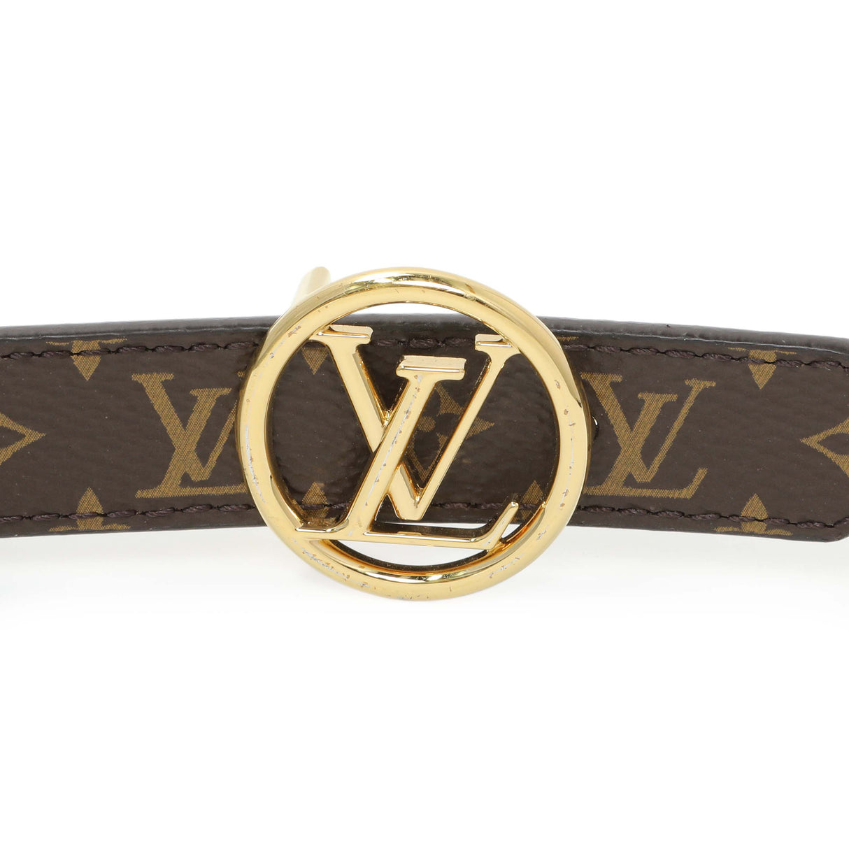Louis Vuitton Monogram Circle 20MM Reversible Belt Accessories Louis Vuitton