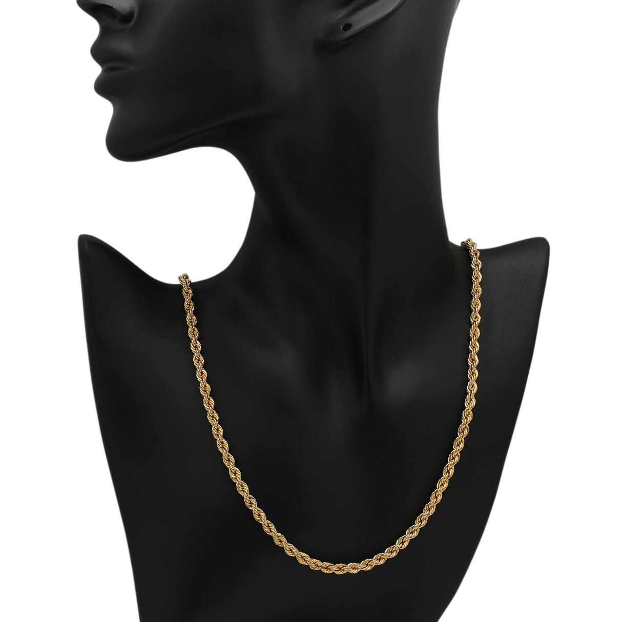 10K Yellow Gold Rope Chain