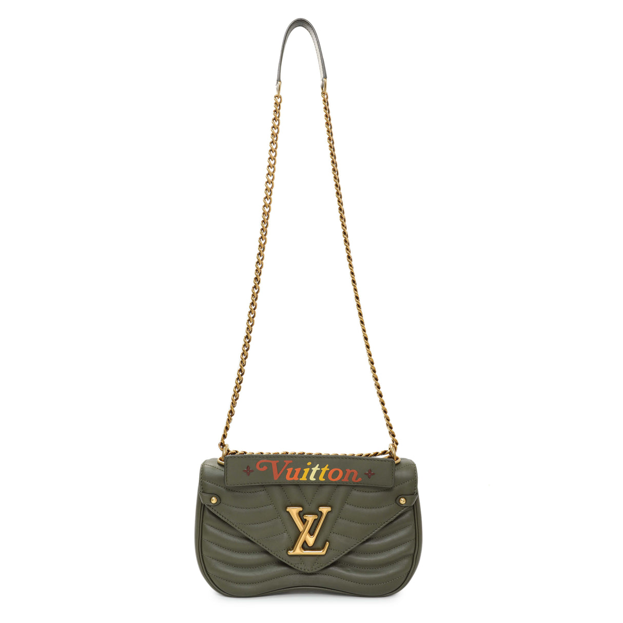 Louis Vuitton Calfskin New Wave Chain MM Handbags Louis Vuitton