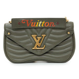 Louis Vuitton Calfskin New Wave Chain MM Handbags Louis Vuitton