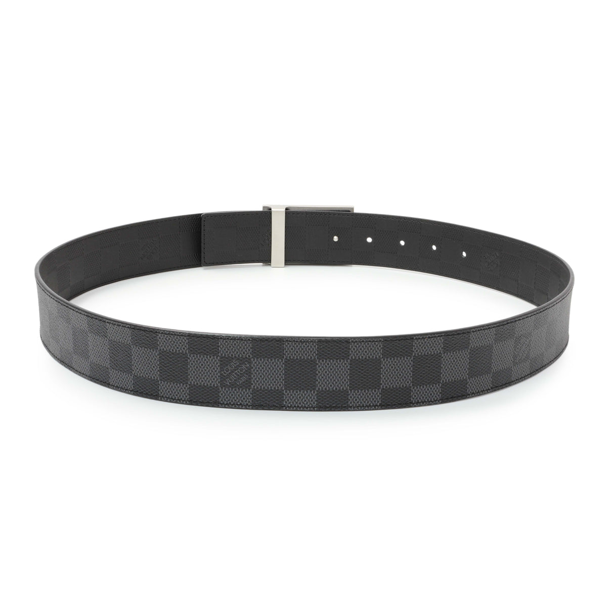 Louis Vuitton Damier Graphite Neo Inventeur Reversible Belt Accessories Louis Vuitton