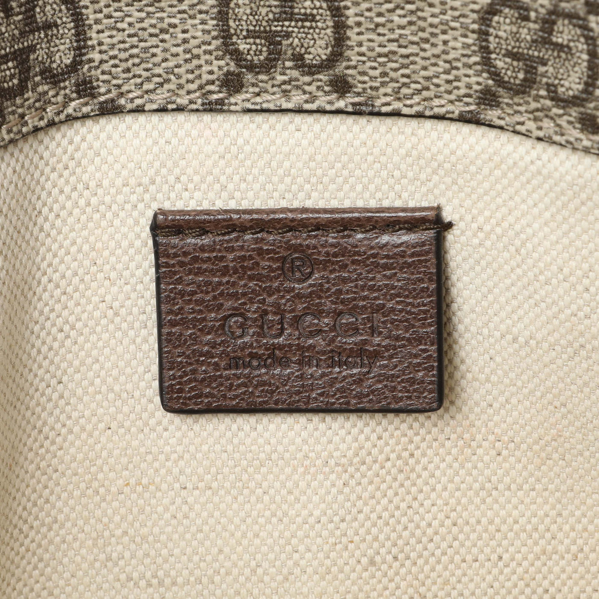 Gucci GG Supreme Monogram Neo Vintage Web Belt Bag Handbags Gucci