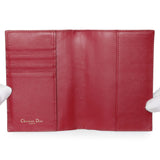 Christian Dior Red Oblique Passport Holder Accessories Christian Dior