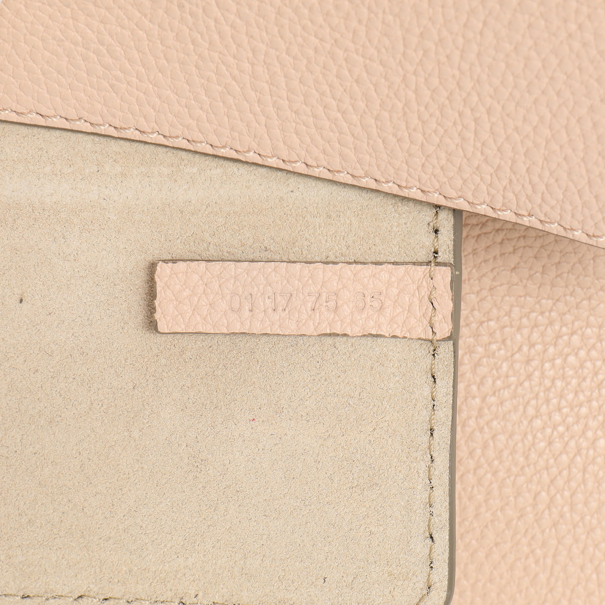 Chloe Blush Nude Calfskin Mini Faye Shoulder Bag