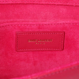 Saint Laurent Pink Calfskin Y Ligne Clutch