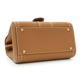 Delvaux Vegetal Grained Rodeo Calfskin Brillant Mini Surpiqué Handbags Delvaux