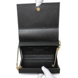 Saint Laurent Black Grain de Poudre Monogram Kate Box Chain Crossbody Bag Handbags Saint Laurent