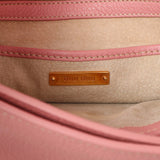 Miu Miu Rosa Goatskin Madras Flap Shoulder Bag