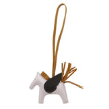 Hermes Milo Pale Mauve Lambskin Grigri Rodeo Pegase Horse Bag Charm PM Accessories Hermes