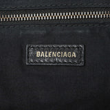 Balenciaga Black Agneau Graffiti All Over Classic Hardware City Handbags Balenciaga