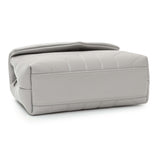 Saint Laurent Grey Calfskin Monogram Toy Loulou Crossbody Handbags Saint Laurent