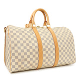 Louis Vuitton Damier Azur Keepall Bandouliere 45