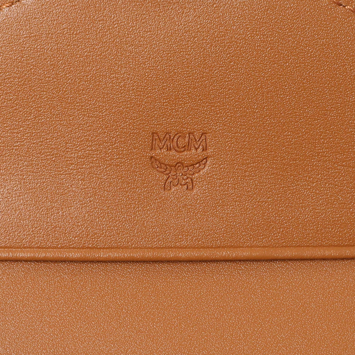 MCM Cognac Visetos Tracy Wallet Accessories MCM