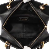 Chanel Black Quilted Caviar Petit Timeless Tote PTT