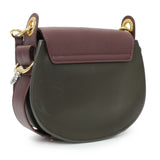 Chloe Green Calfskin Little Horses Embroidered Small Tess Bag Handbags Chloe