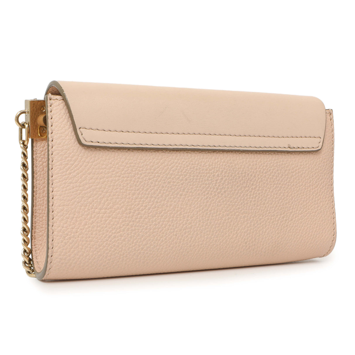 Chloe Blush Nude Calfskin Mini Faye Shoulder Bag