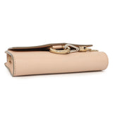 Chloe Blush Nude Calfskin Mini Faye Shoulder Bag