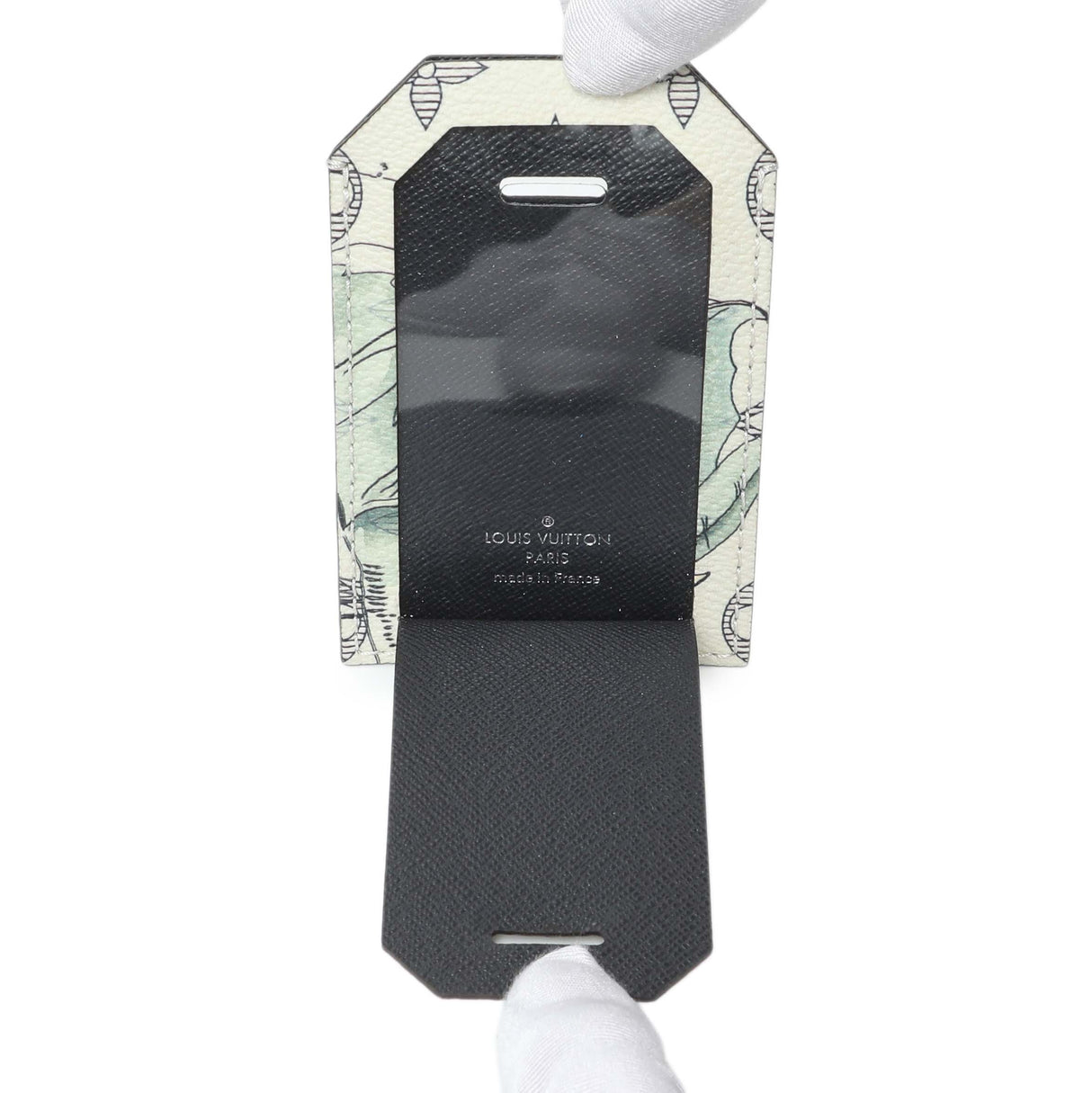 Louis Vuitton Savane Monogram Elephant Chapman Luggage Tag Accessories Louis Vuitton