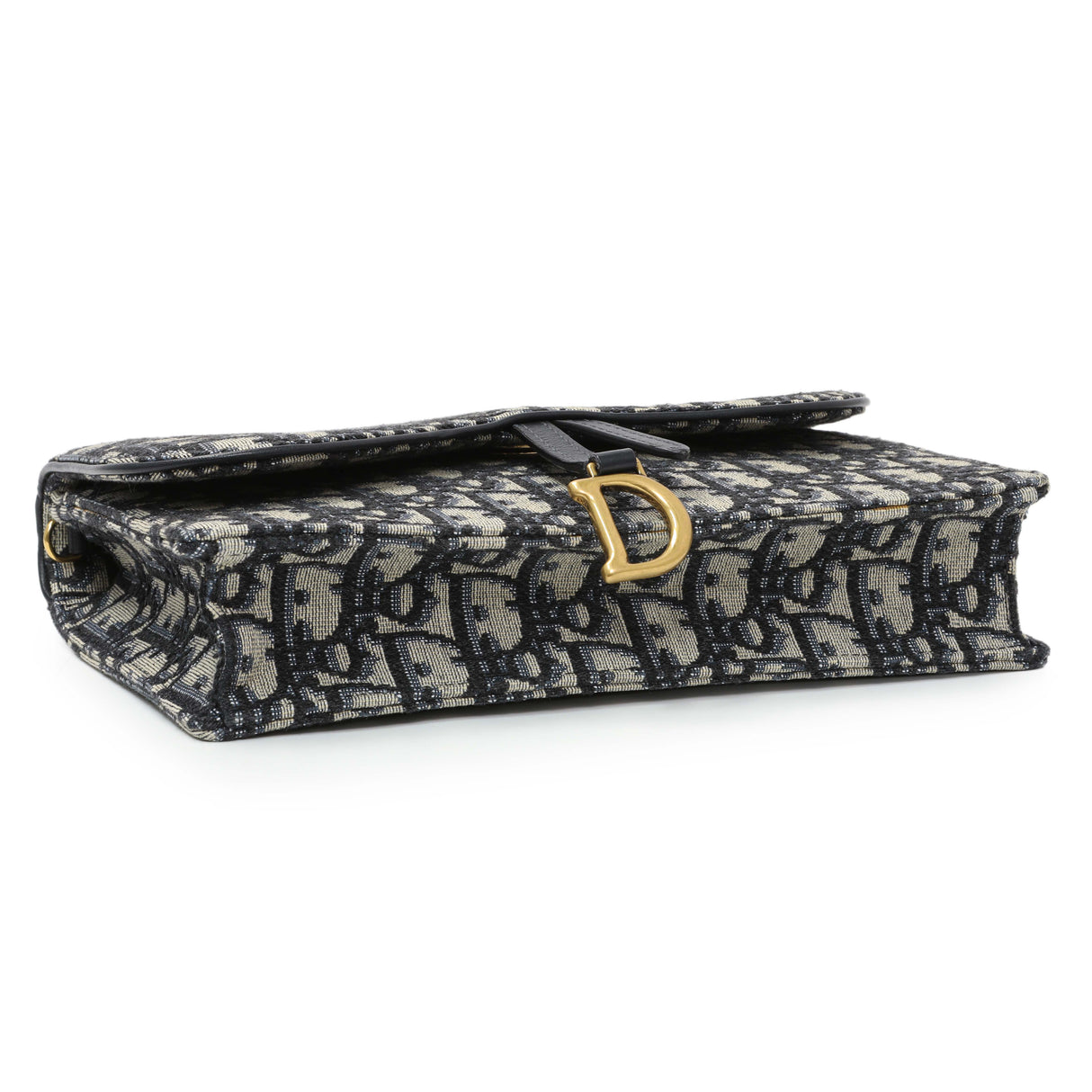 Christian Dior Oblique Saddle Chain Pouch Handbags Christian Dior