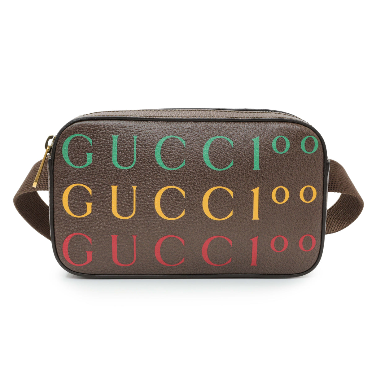 Gucci Textured Dollar Calfskin Gucci 100 Aria Belt Bag Handbags Gucci
