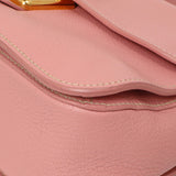 Miu Miu Rosa Goatskin Madras Flap Shoulder Bag