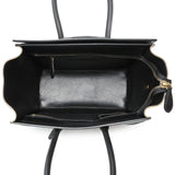 Celine Tri-Color Calfskin Micro Luggage Tote Handbags Celine
