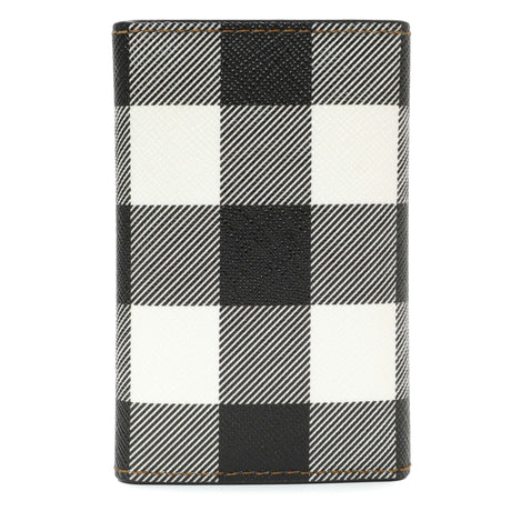Burberry Brown Check Canvas 6 Key Holder Case Accessories Burberry