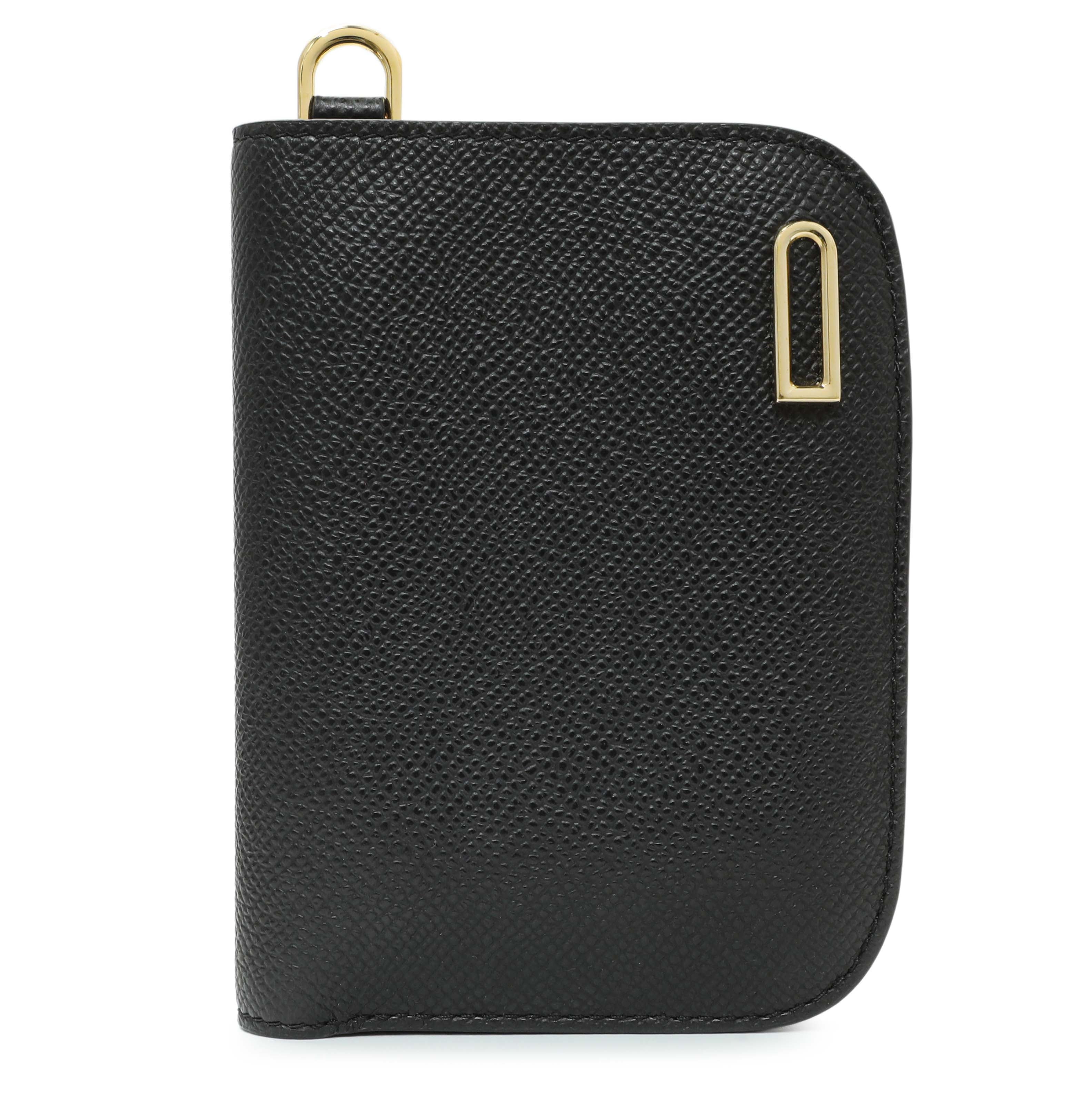 Delvaux Black Calfskin Vagabond Compact Wallet – Modaselle