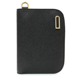 Delvaux Black Calfskin Vagabond Compact Wallet Accessories Delvaux