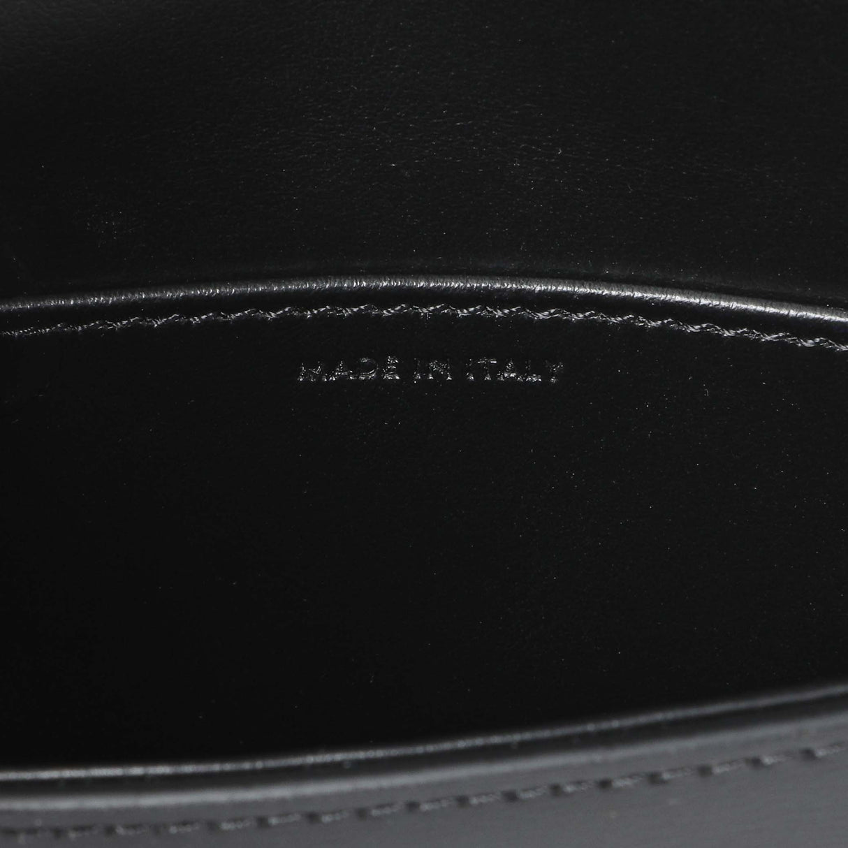 Celine Black Shiny Calfskin Nano Triomphe Besace Handbags Celine