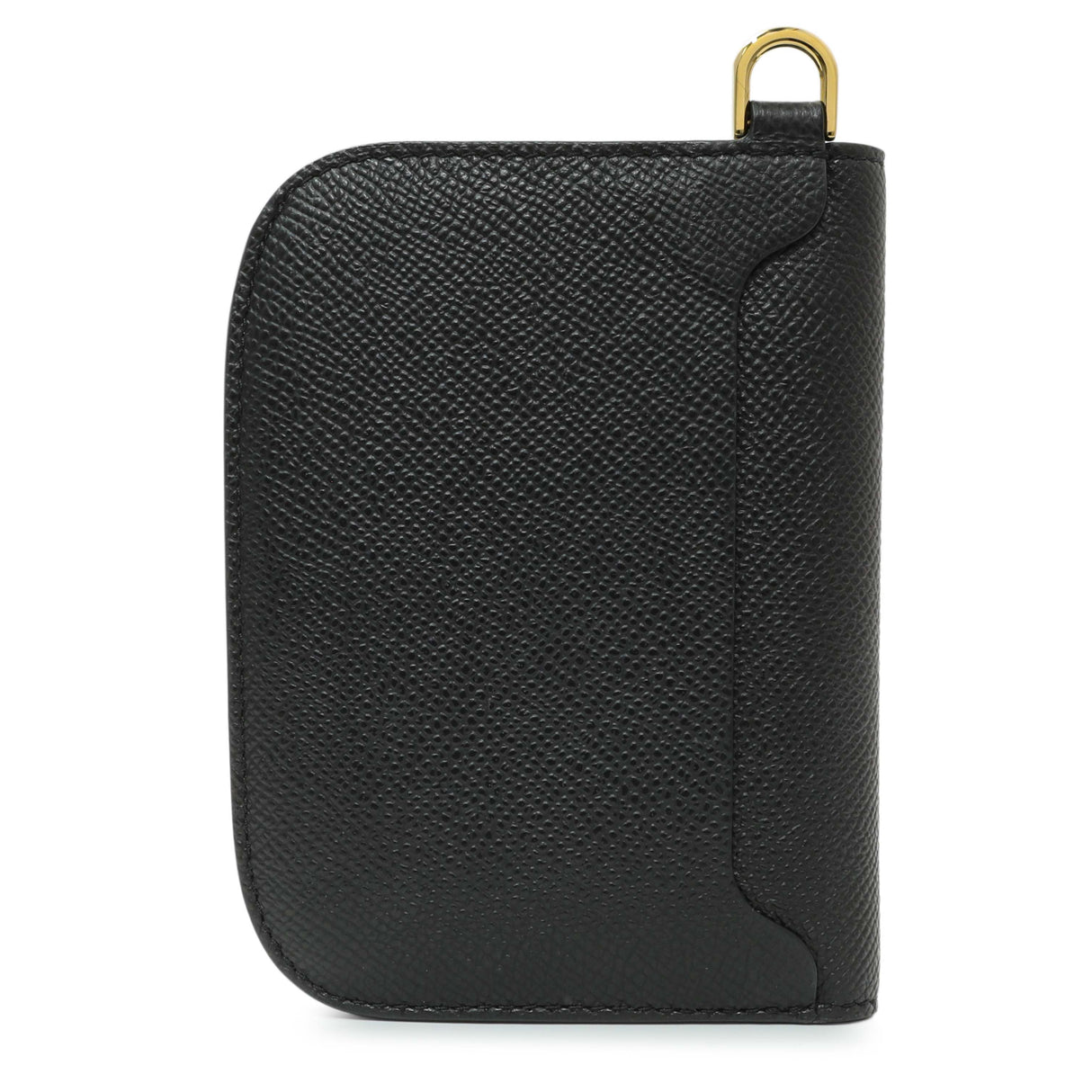 Delvaux Black Calfskin Vagabond Compact Wallet Accessories Delvaux