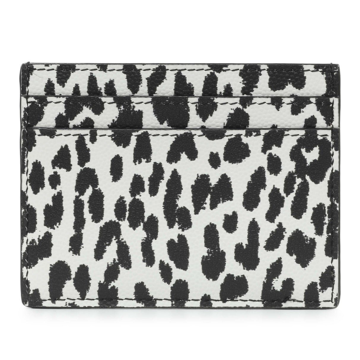 Saint Laurent Grain De Poudre Baby Cat Print Card Case Accessories Saint Laurent