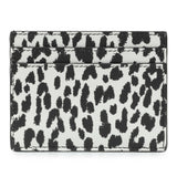 Saint Laurent Grain De Poudre Baby Cat Print Card Case Accessories Saint Laurent