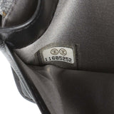 Chanel Black Lambskin Camellia Embossed Yen Wallet Accessories Chanel