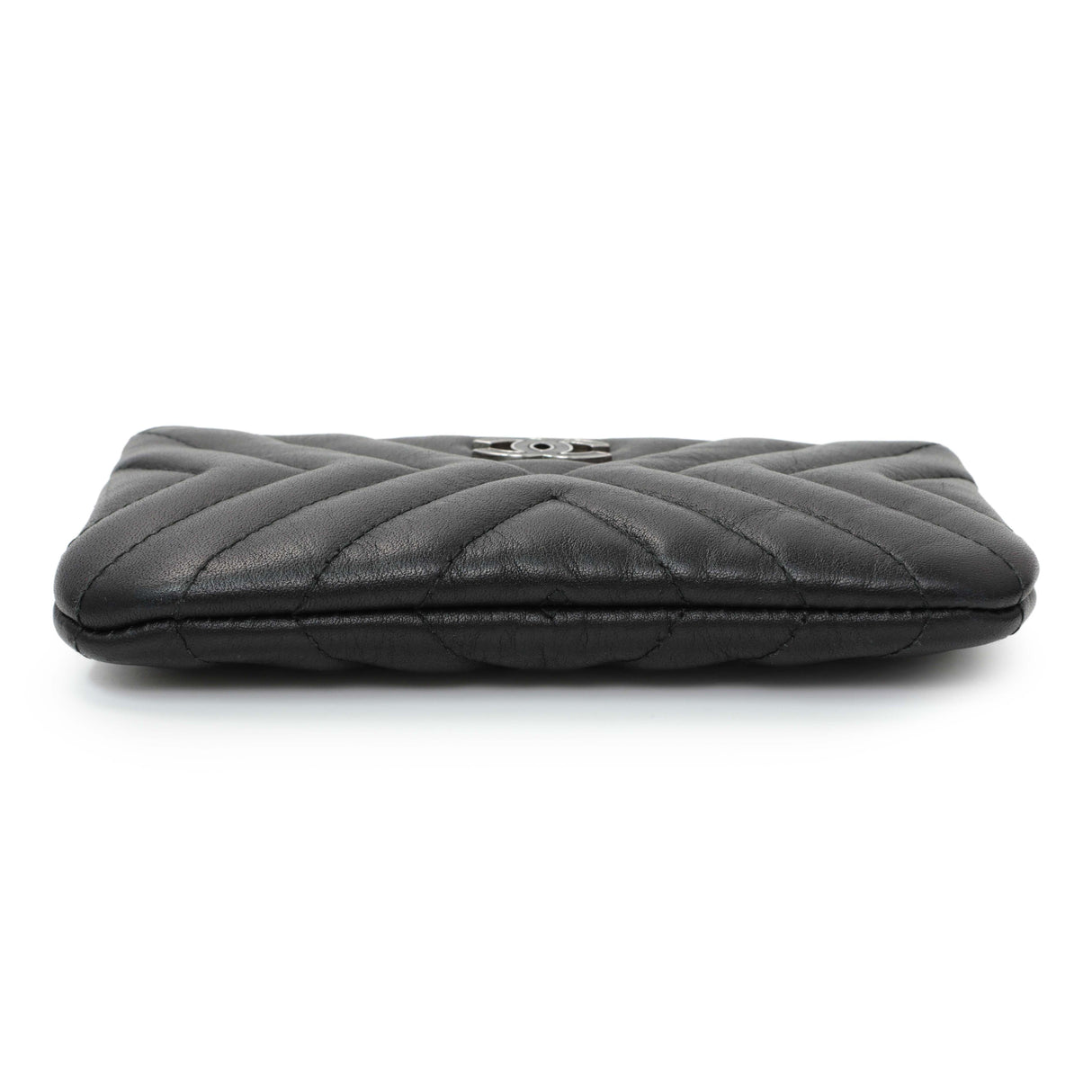 Chanel Black Calfskin Tassel Small Cosmetic Pouch Accessories Chanel