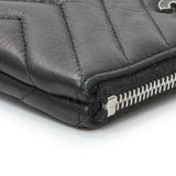 Chanel Black Calfskin Tassel Small Cosmetic Pouch Accessories Chanel