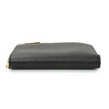 Delvaux Black Calfskin Vagabond Compact Wallet Accessories Delvaux