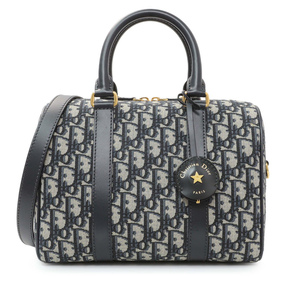 Christian Dior Oblique Groove 25 Bowling Bag Handbags Christian Dior