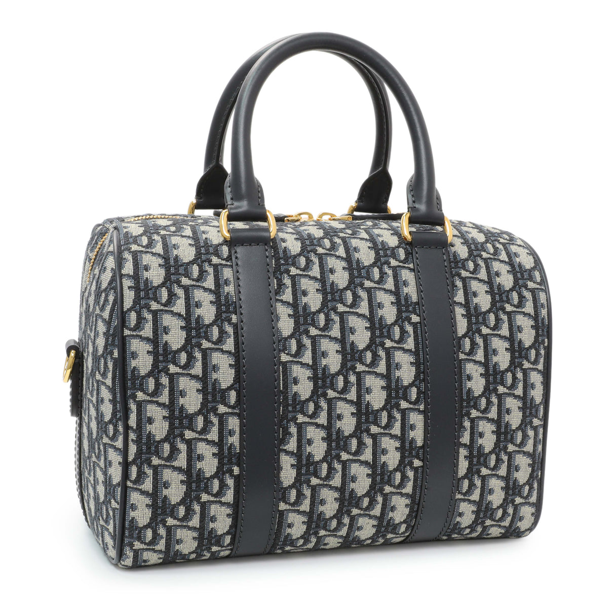 Christian Dior Oblique Groove 25 Bowling Bag Handbags Christian Dior
