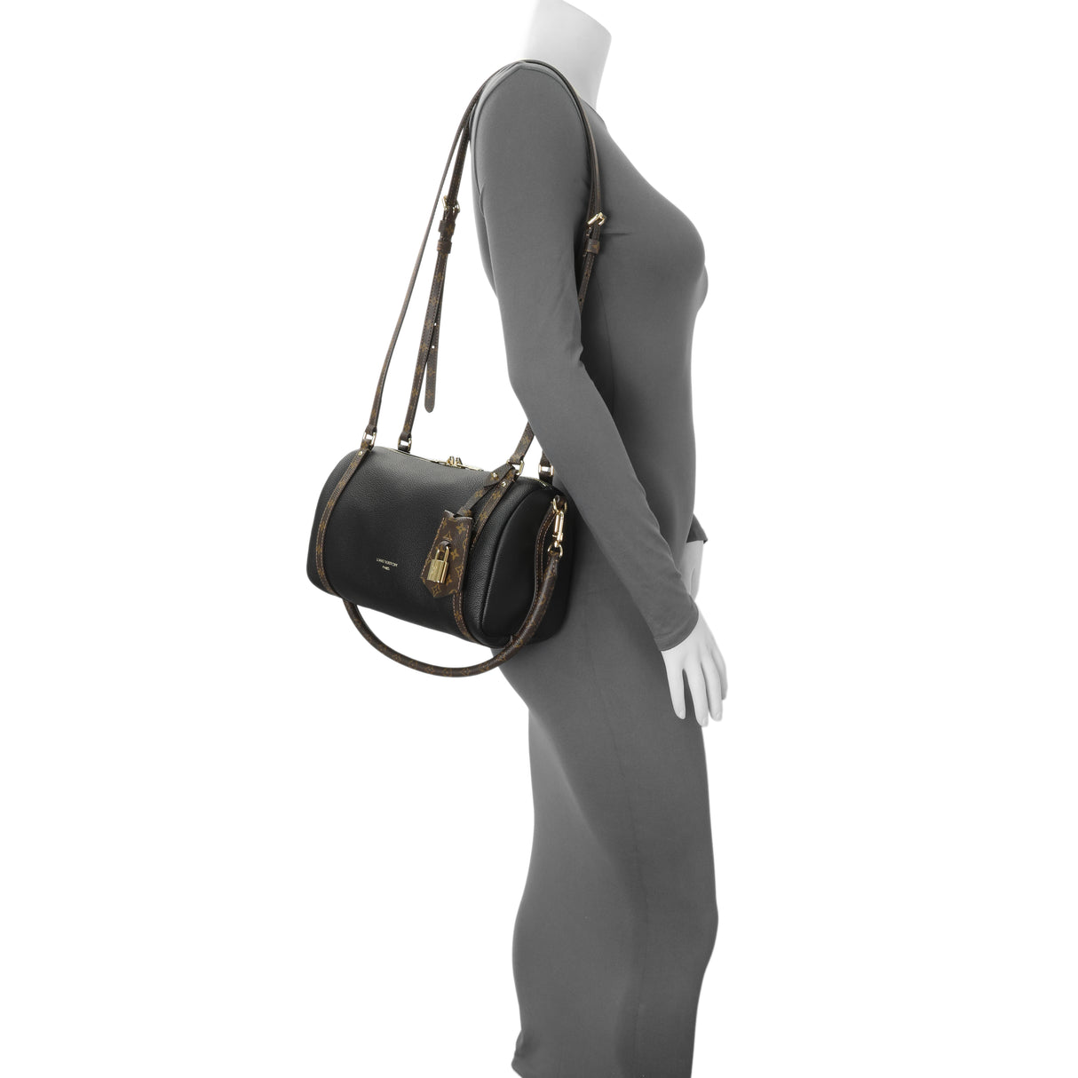 Louis Vuitton Black Calfskin Monogram Express PM Handbags Louis Vuitton