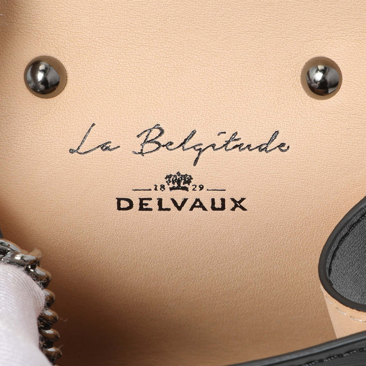 Delvaux Black Calfskin Brillant Bag Charms Accessories Delvaux