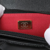 Chanel Black Quilted Lambskin 19 Wallet On Chain Handbags Chanel