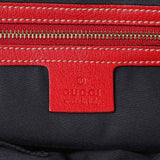 Gucci Red Calfskin Capri Small Bowler Handbags Gucci